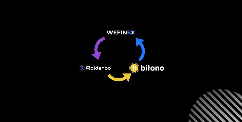 Wefinex, RaidenBO và Bitono có mối quan hệ đặc biệt